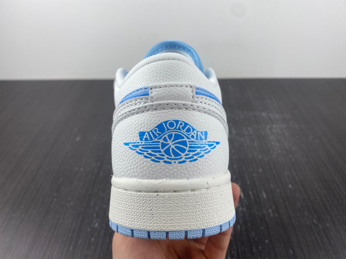 jordan 1 low se reverse ice blue - dv1299-104