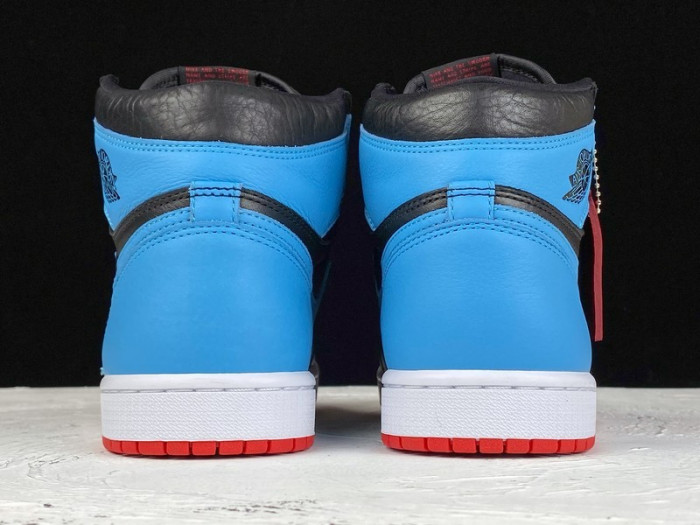 air jordan 1 unc to chicago cd0461-046