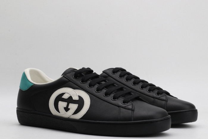 G*u*i ace embroidered low-top sneaker