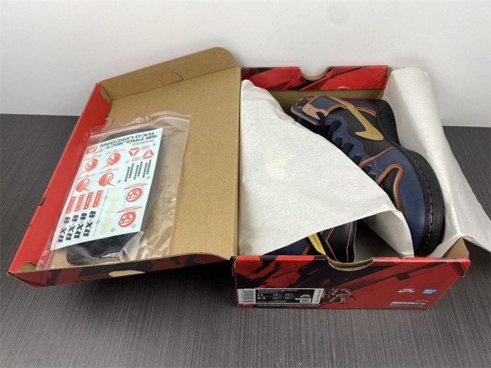 nike gundam x dunk high sb 