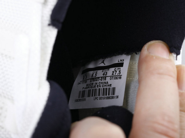 jordan 11 retro platinum tint (gs)  378038-016