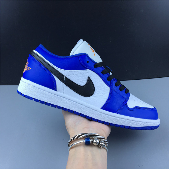 air jordan 1 low hyper royal orange peel 553558-401