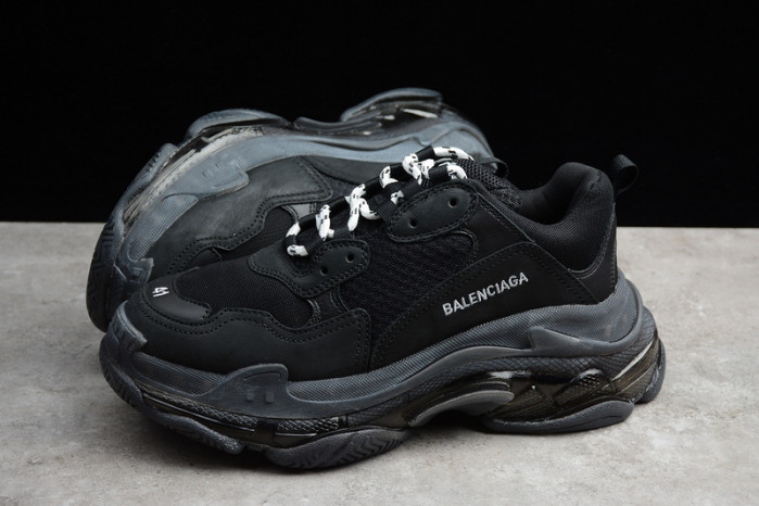 blcg triple s black clear sole  541624 w09o1 1000