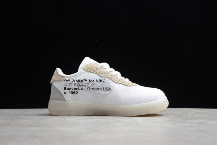 nike air force 1 low ofw white(td) bv0853-100