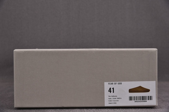 fear of god 7th the california fog