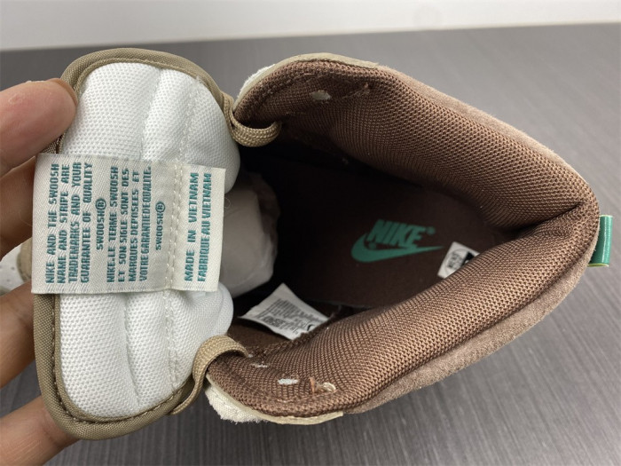 nike dunk high light chocolate - dh5348-100