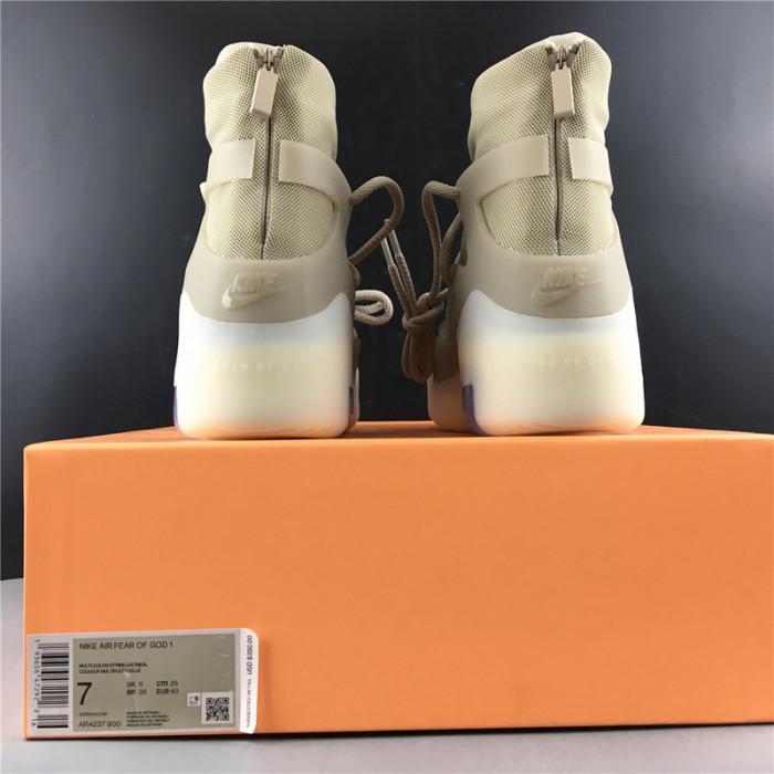 nike air fear of god 1  oatmeal  ar4237-900