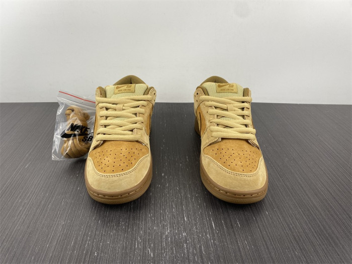 nike sb dunk low wheat - 883232-700