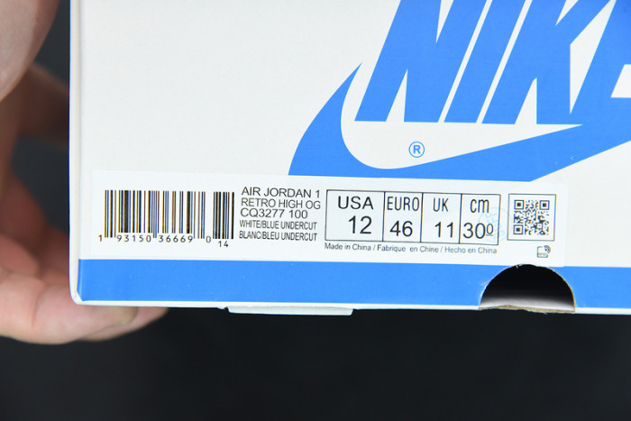 travis scott x fragment x nike air jordan 1 low cream white blue cq3277-100