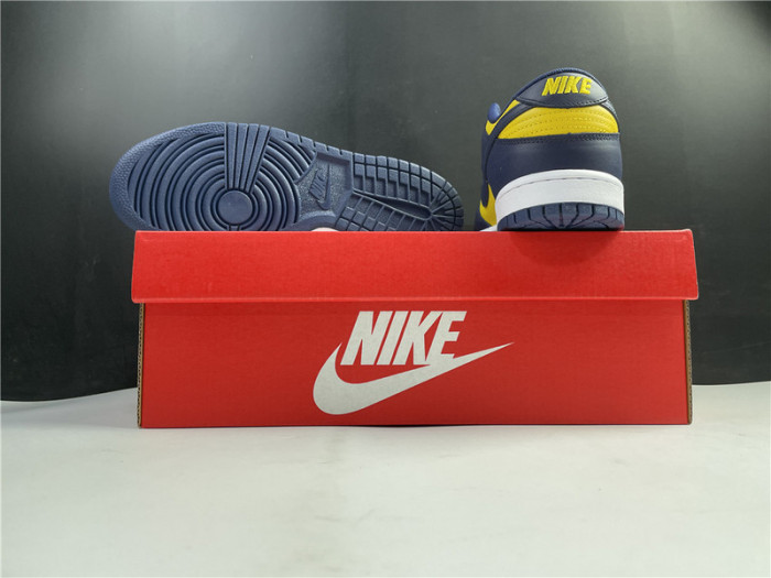 nike dunk low michigan - dd1391-700