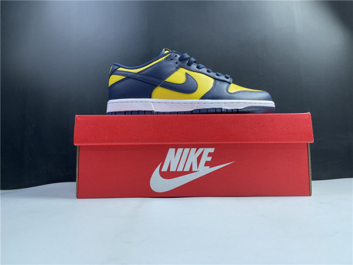 nike dunk low michigan - dd1391-700