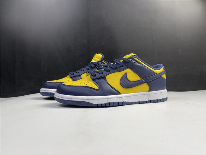 nike dunk low michigan - dd1391-700