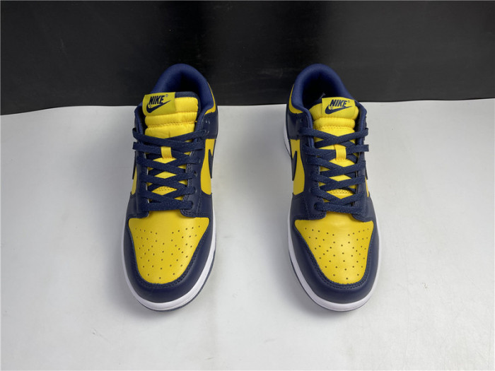 nike dunk low michigan - dd1391-700