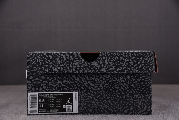 jordan 3 retro wings men