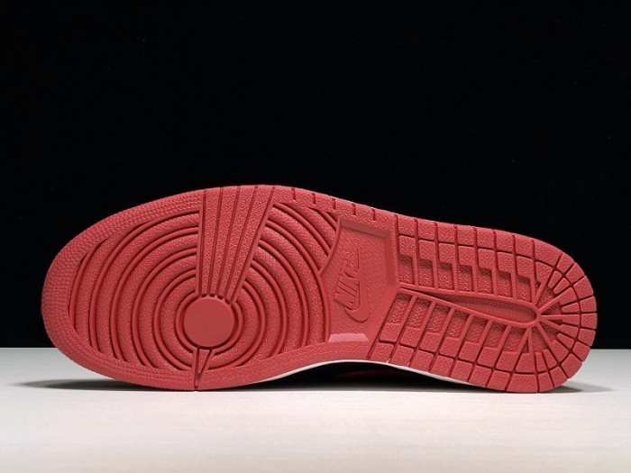 air jordan 1 retro high og banned bred black red  555088 001