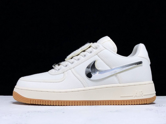 air force 1 low travis scott sail  aq4211-101