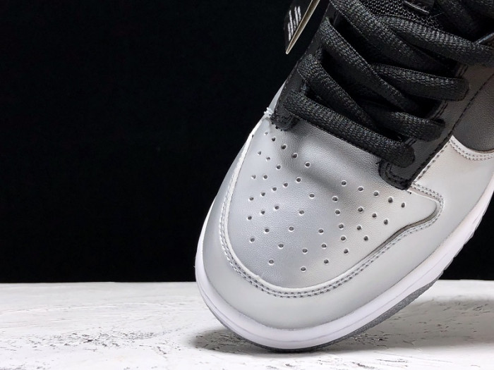 x nike sb dunk low silver black  ck3480-001