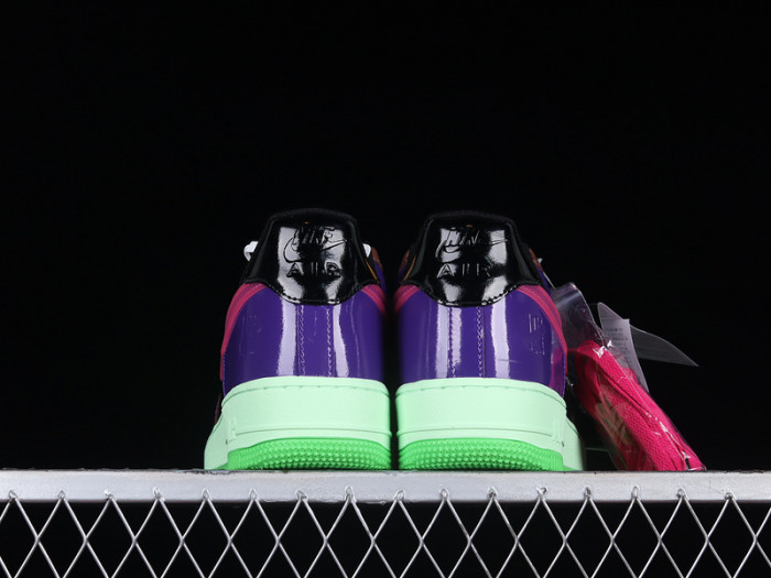 nike x undefeated air force 1 low "pink prime" sneakers dv5255-200