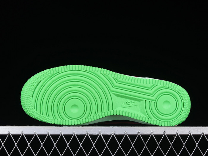 nike x undefeated air force 1 low "pink prime" sneakers dv5255-200