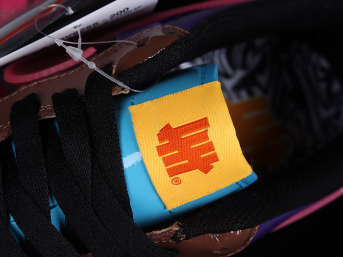 nike x undefeated air force 1 low "pink prime" sneakers dv5255-200