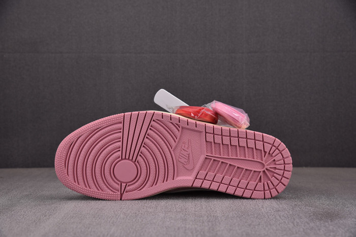 travis scott x air jordan 1 low og shy pink dm7866-600