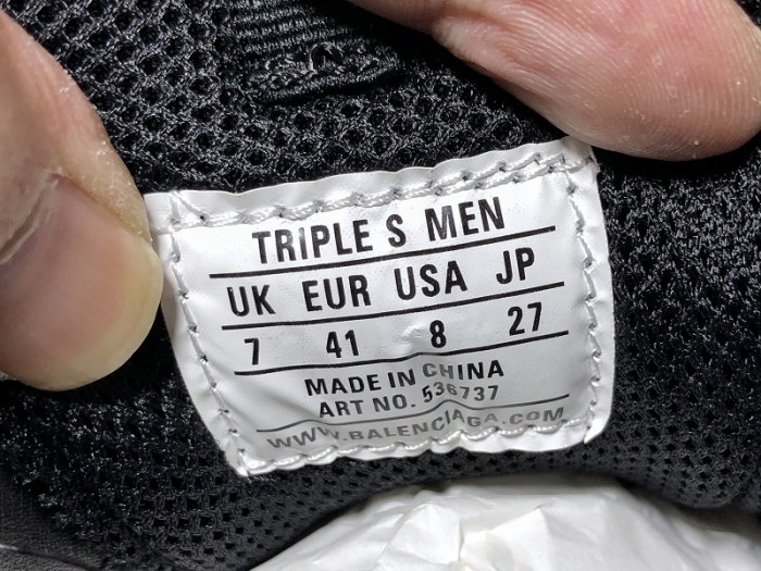 blcg sneaker triple.s.gomma  536737 w09oh 1007