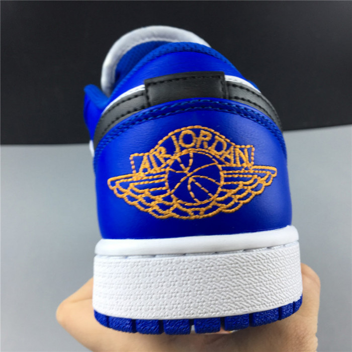 air jordan 1 low hyper royal orange peel 553558-401