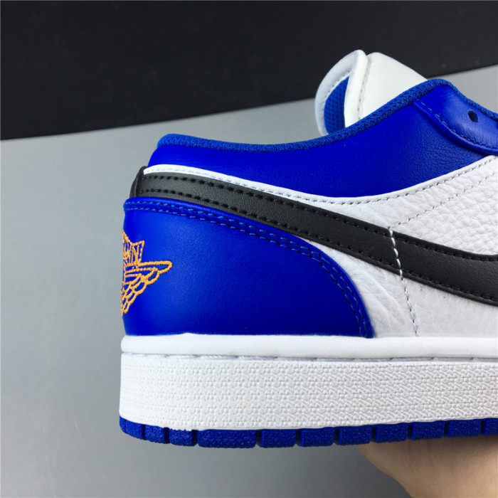 air jordan 1 low hyper royal orange peel 553558-401