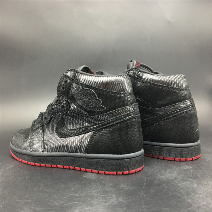 air jordan 1 retro high og black/gym red dc7071-001