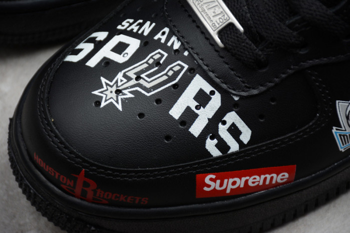 air force 1 mid nba black  aq8017-001