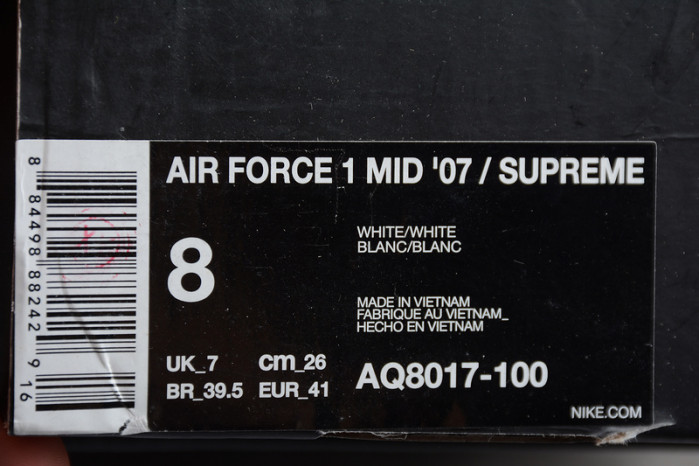 x nba x air force 1 mid 07 white aq8017-100