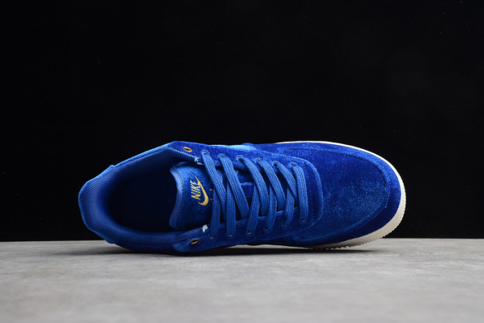 air force 1 low premium 3 velour blue void  at4144-400
