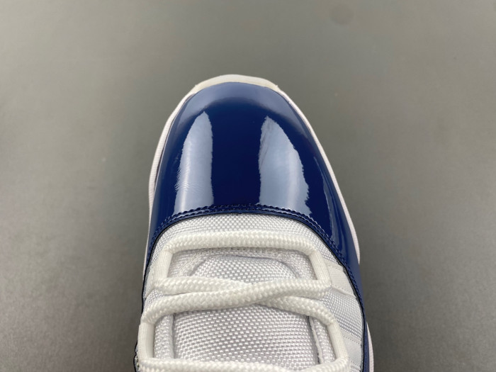 air jordan 11 low retro white midnight navy | fv5104-104