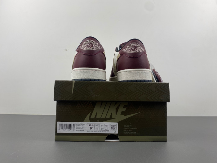 travis scott x air jordan 1 low og  fj5735-100