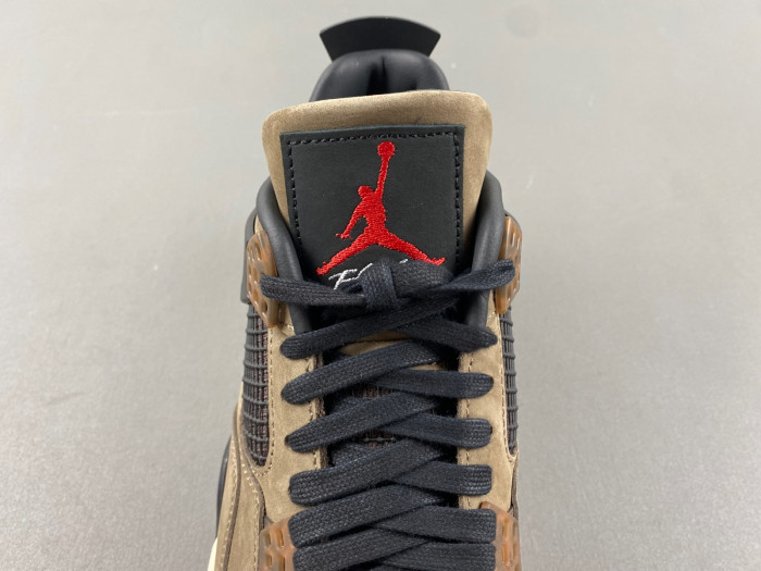 travis scott x air jordan 4 “dark mocha” aj4-882335