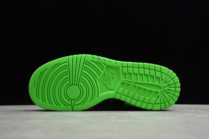 ofw nike air rubber dunk “”green strike“ cu6015-001