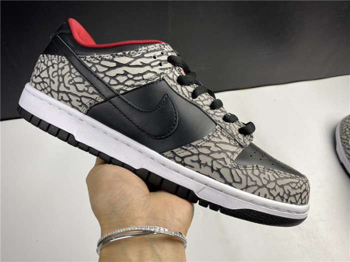 nike dunk sb low black cement (2002) 304292-131