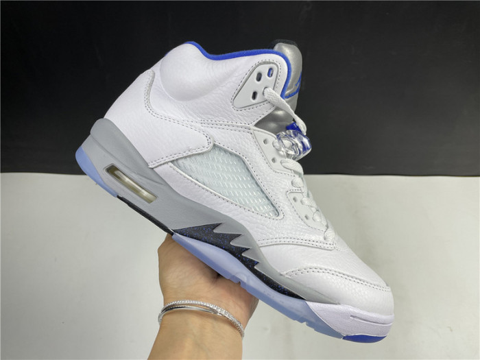 air jordan 5 retro white stealth (2021) dd0587-140