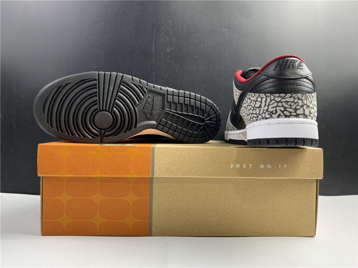 nike dunk sb low black cement (2002) 304292-131