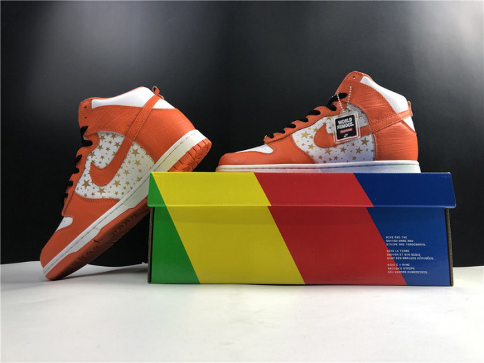 nike sb dunk high orange  307385-181