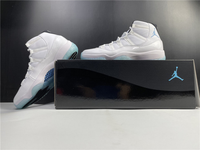 air jordan 11 retro legend blue  378037-117