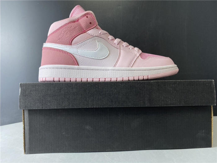 air jordan 1 mid digital pink (w) cw5379-600