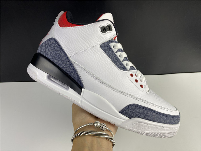 air jordan 3 retro se fire red denim (2020) cz6431-100