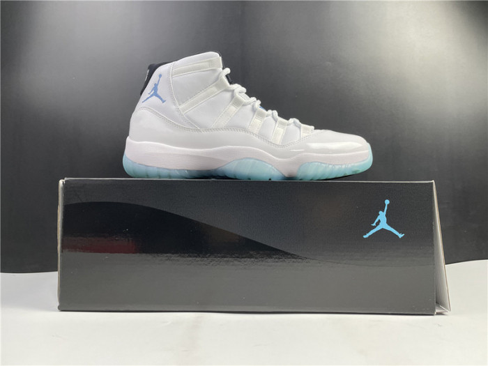 air jordan 11 retro legend blue  378037-117
