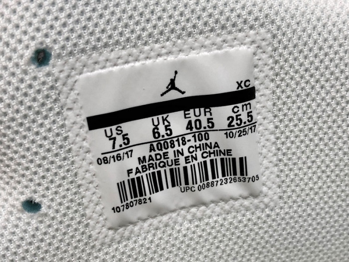 air jordan 1 retro high ofw white  aq0818-100