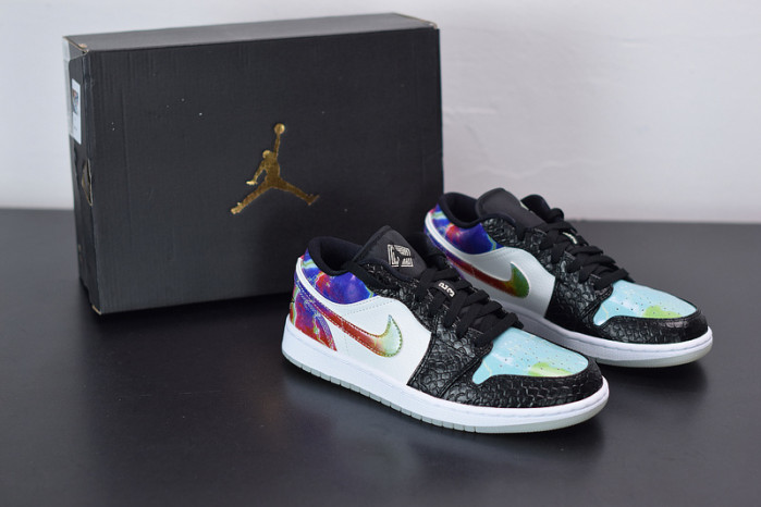 air jordan 1 low galaxy cw7309-090