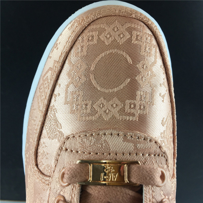 air force 1 low clot rose gold silk  cj5290-600