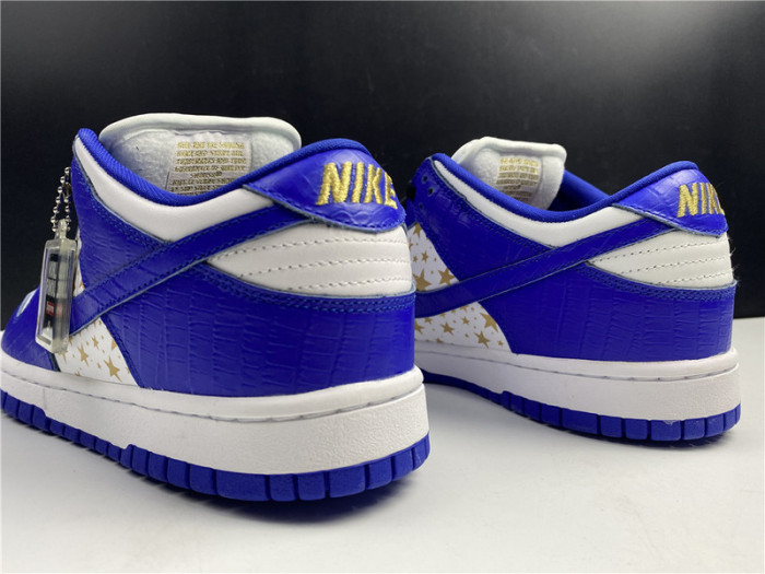 nike sb dunk low stars hyper royal (2021)  dh3228-100