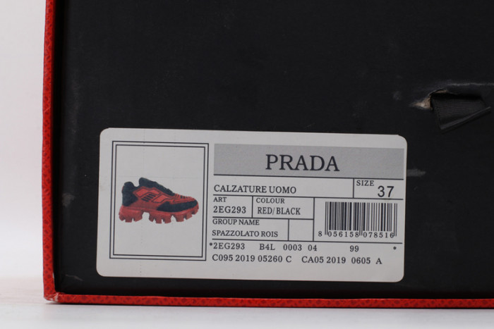 pra cloudbust thunder knit red and black