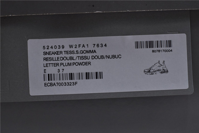 blcg sneaker triple.s.gomma rose  red 524039 w2fa1 7634